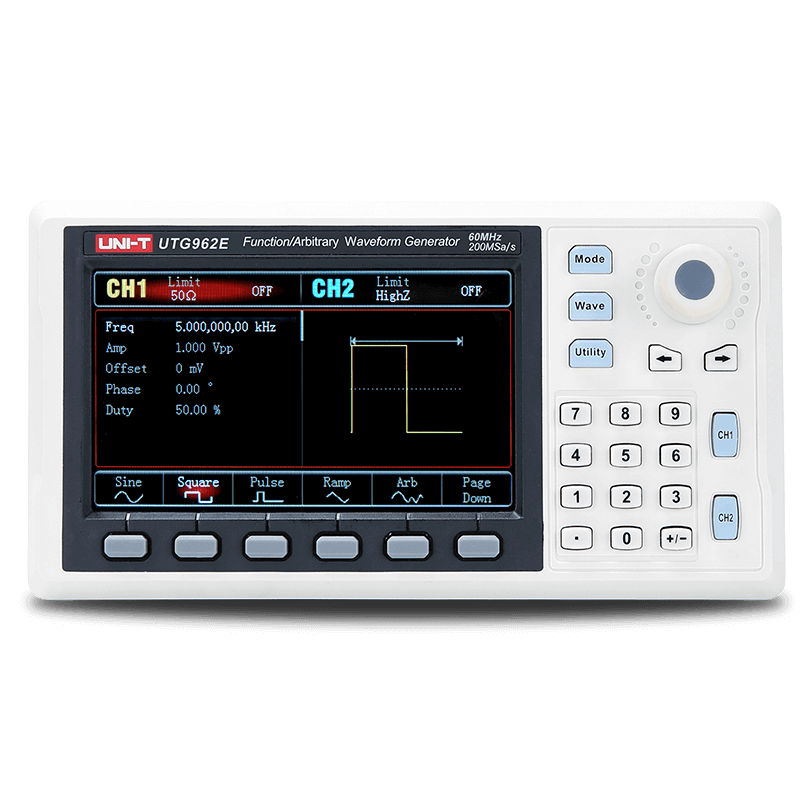 Uni-t UTG962E 60MHZ 2 Kanal Sinyal Jeneratörü