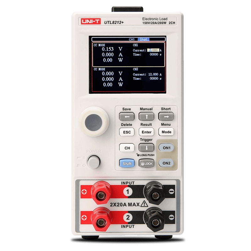 Uni-t UTL8212+ 200W 2 Kanal DC Elektronik Yük